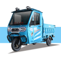 motor electric tricycles with closed three-wheel